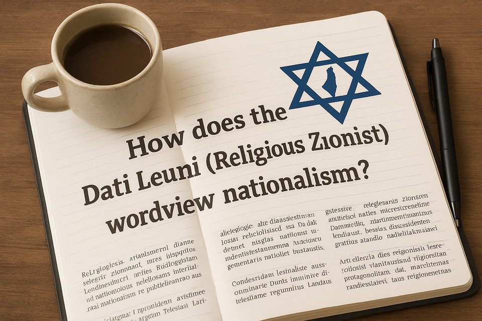 How does the Dati Leumi (Religious Zionist) world view nationalism?