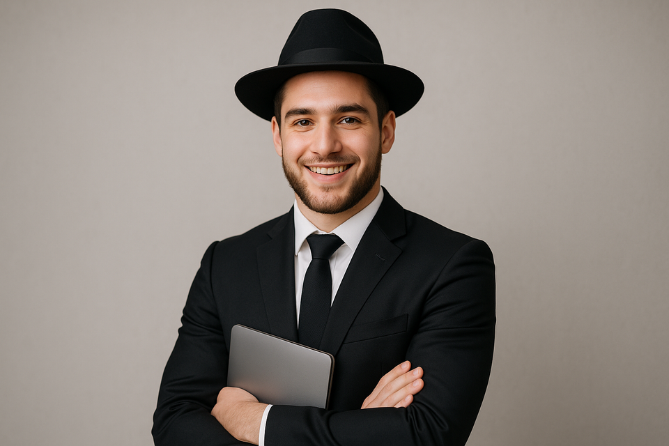 What is the Charedi view on entrepreneurship?