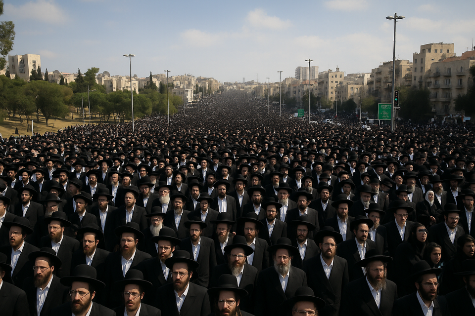 Million-Man March in the Works as IDF Holds Talks With Charedi Leaders