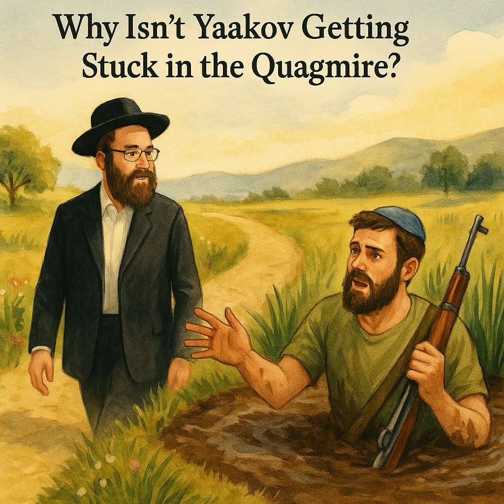 How should Charedim respond to secular or national-religious Jews who feel resentment that we aren’t called up for Miluim (IDF reserve duty)?
